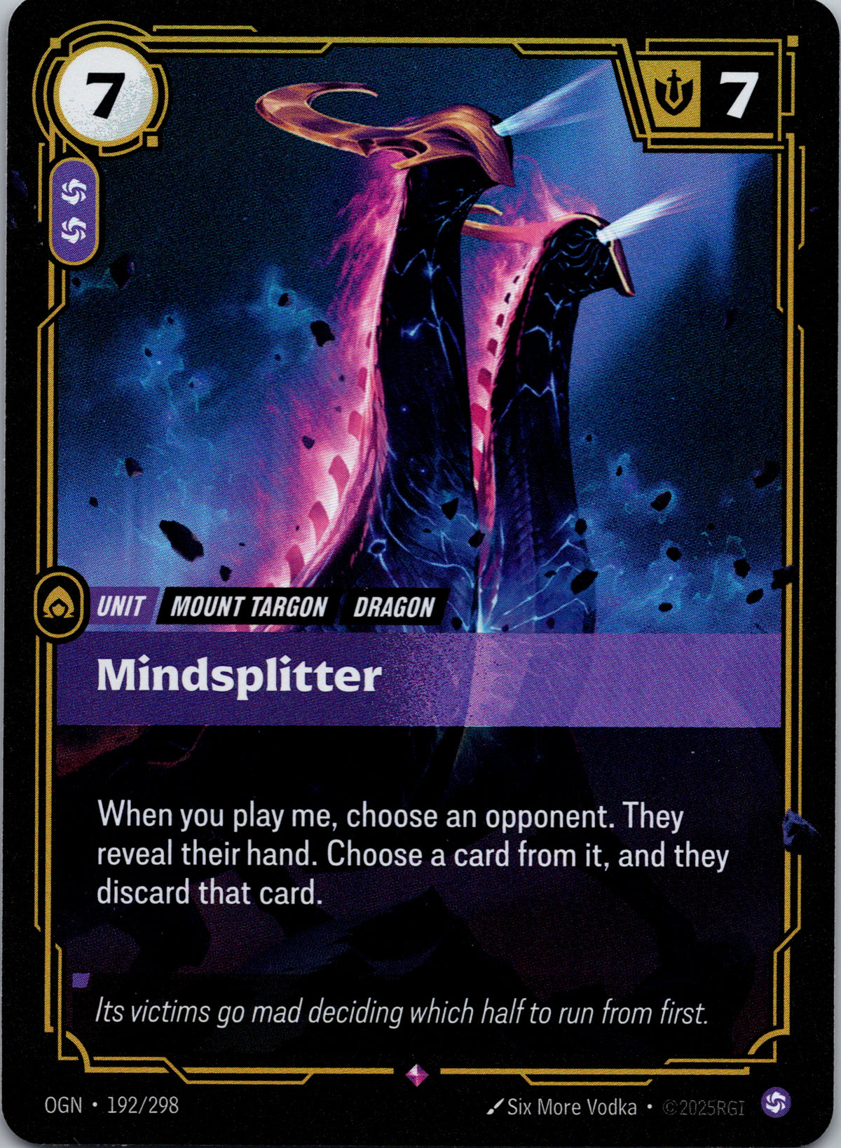 Mindsplitter - front