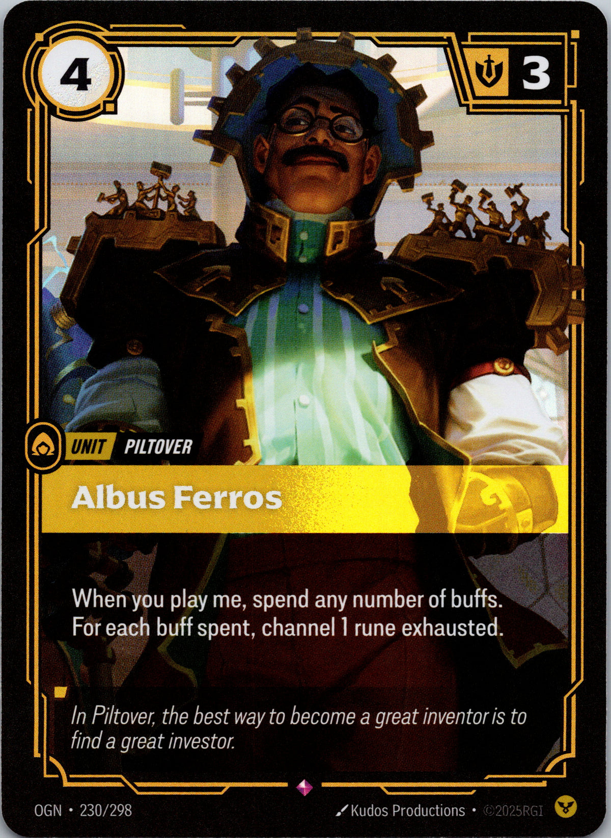 Albus Ferros - front