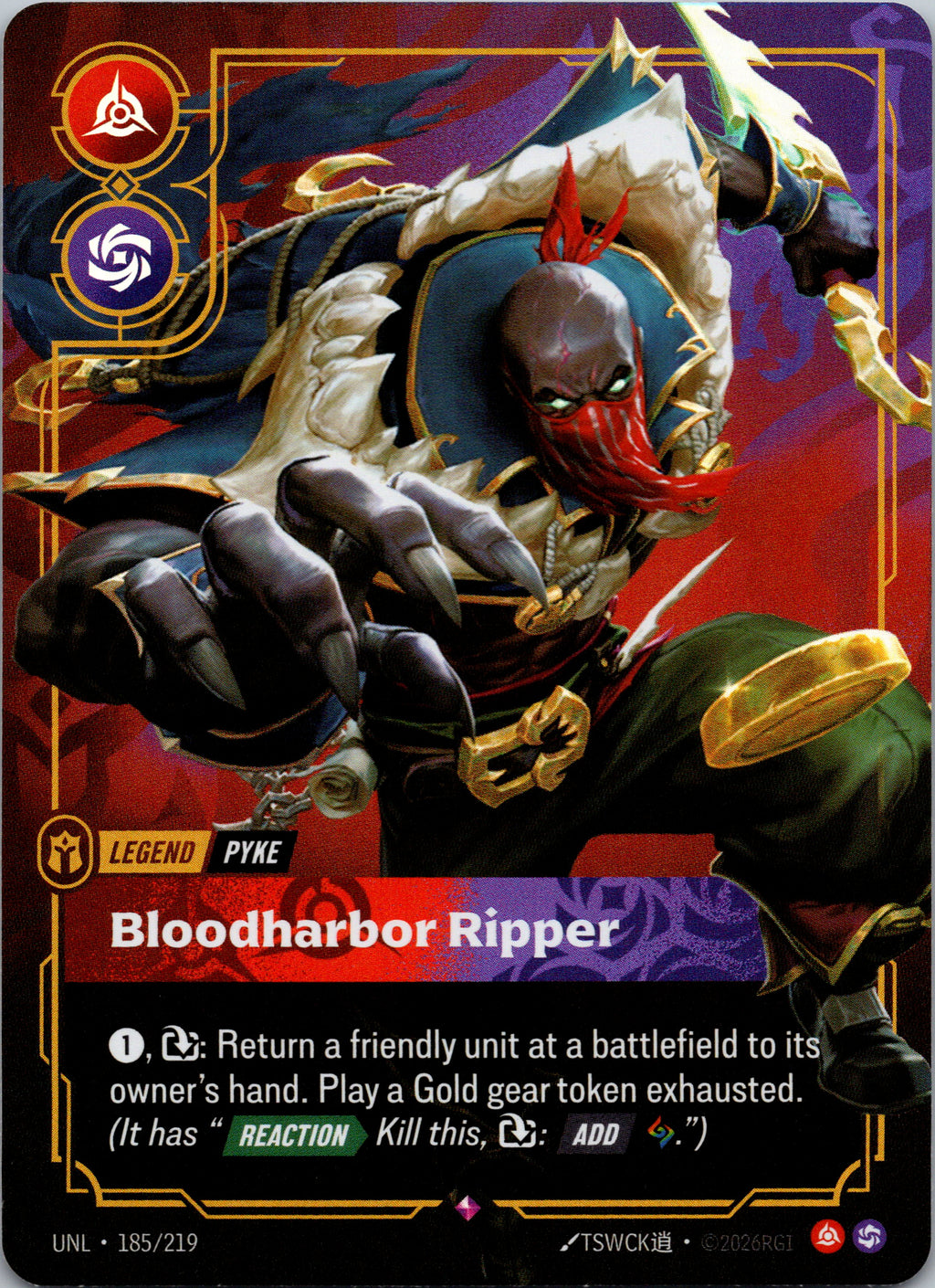 Pyke - Bloodharbor Ripper - front