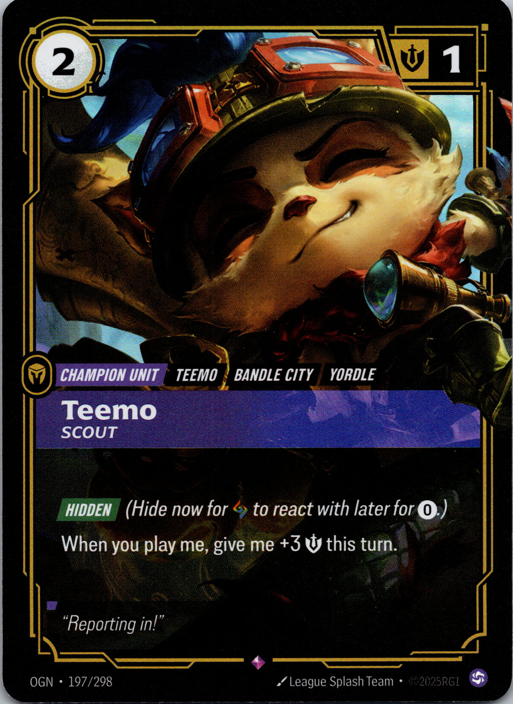 Teemo - Scout - front