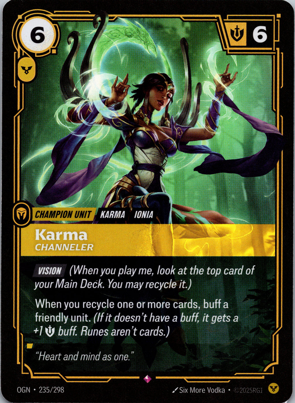 Karma - Channeler - front