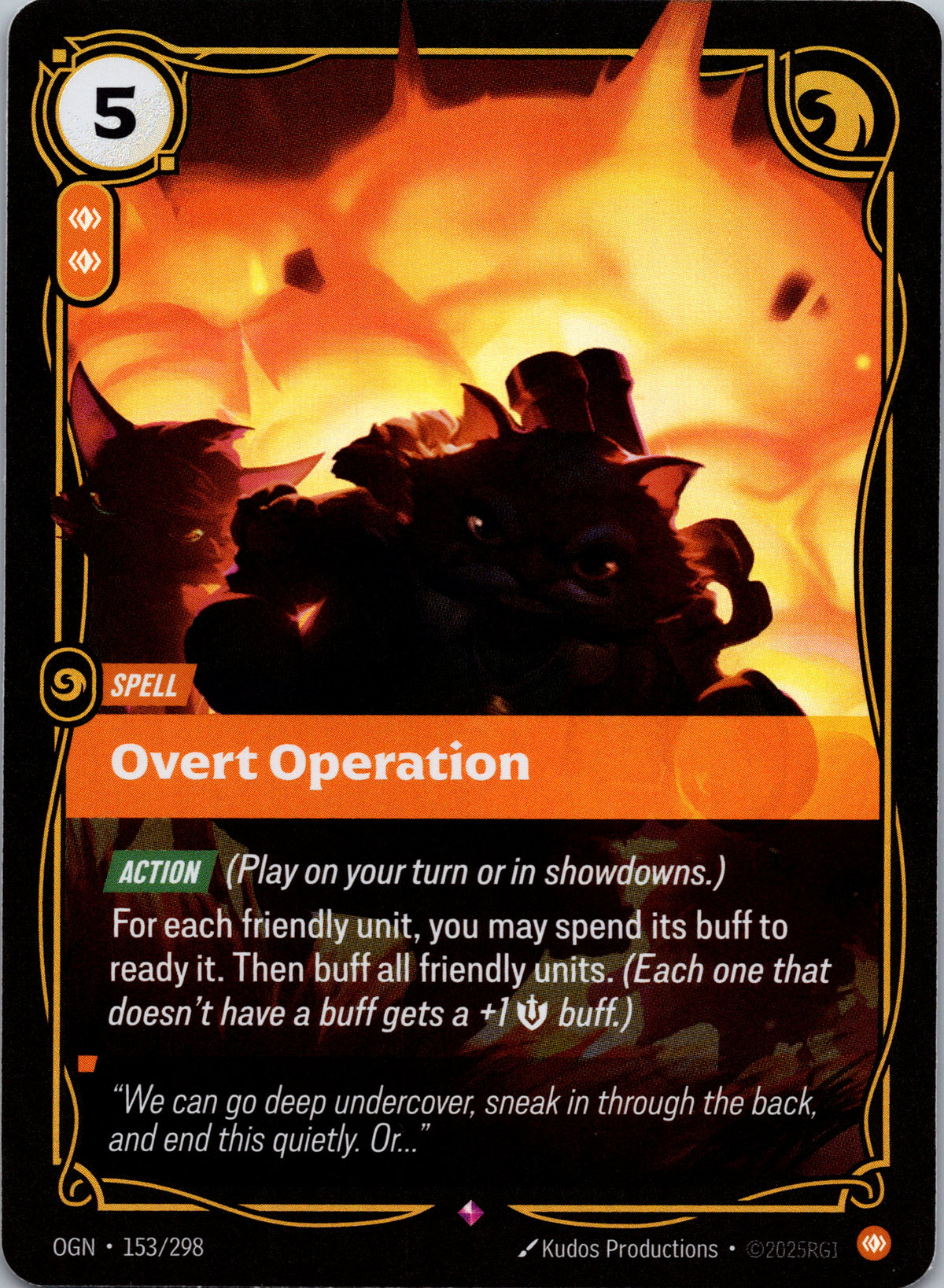 Overt Operation - front