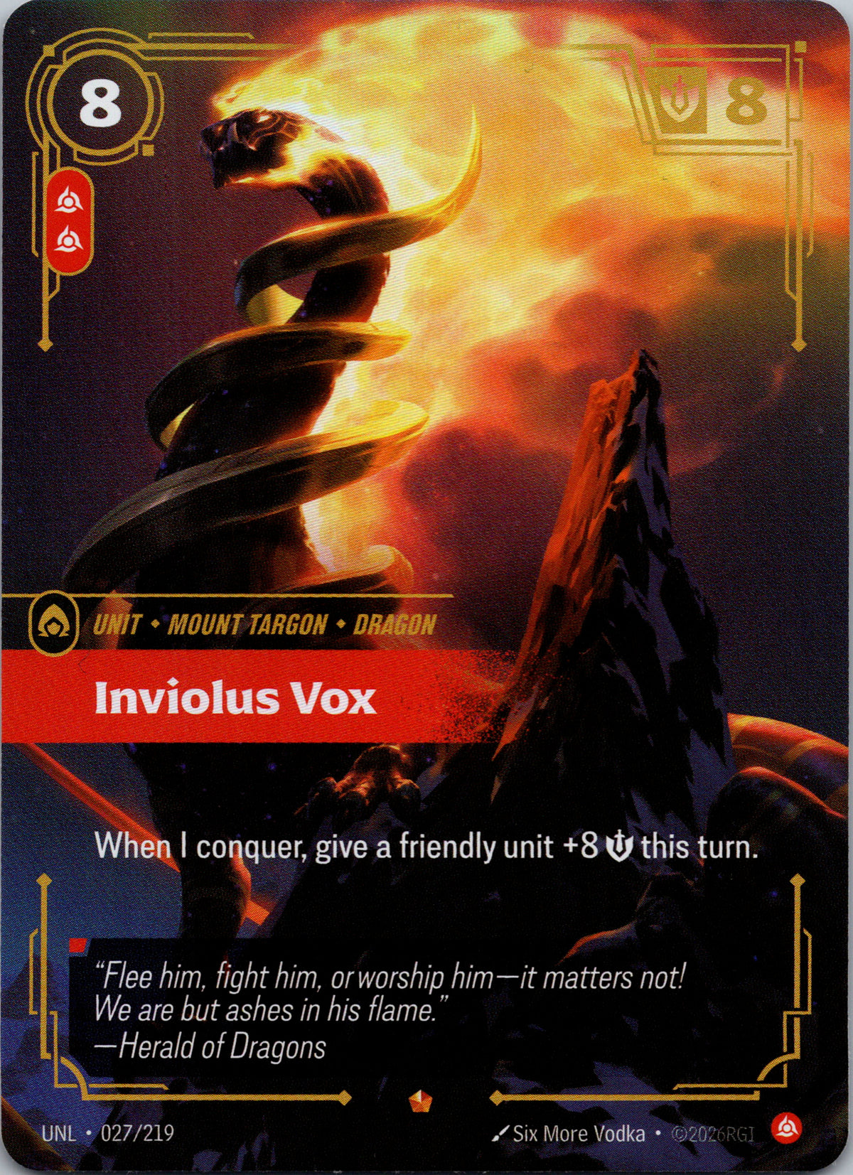 Inviolus Vox - front