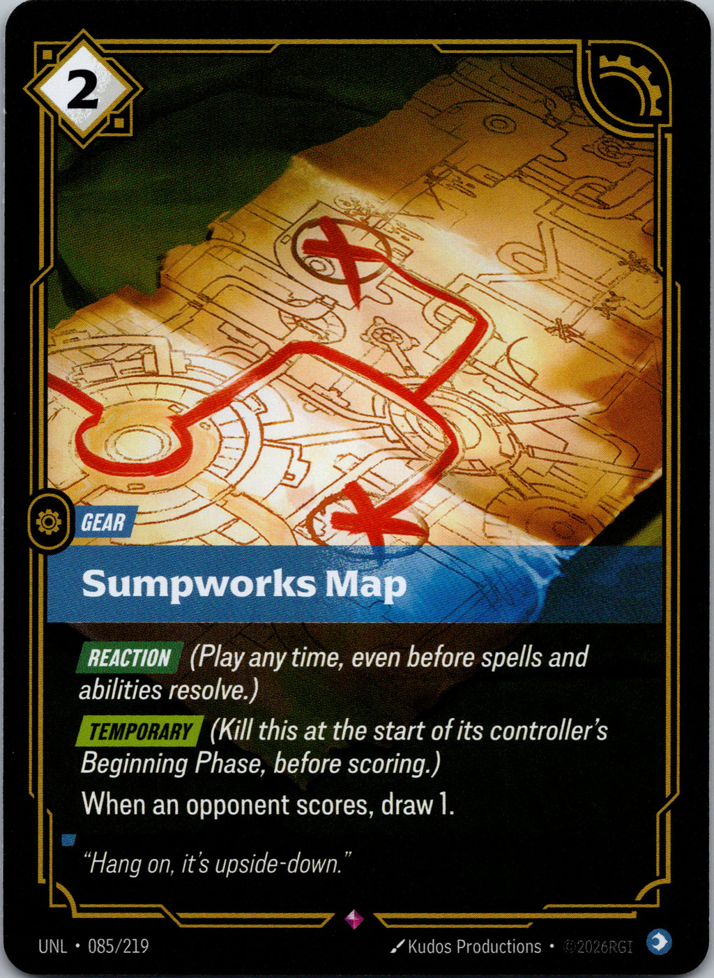Sumpworks Map - front
