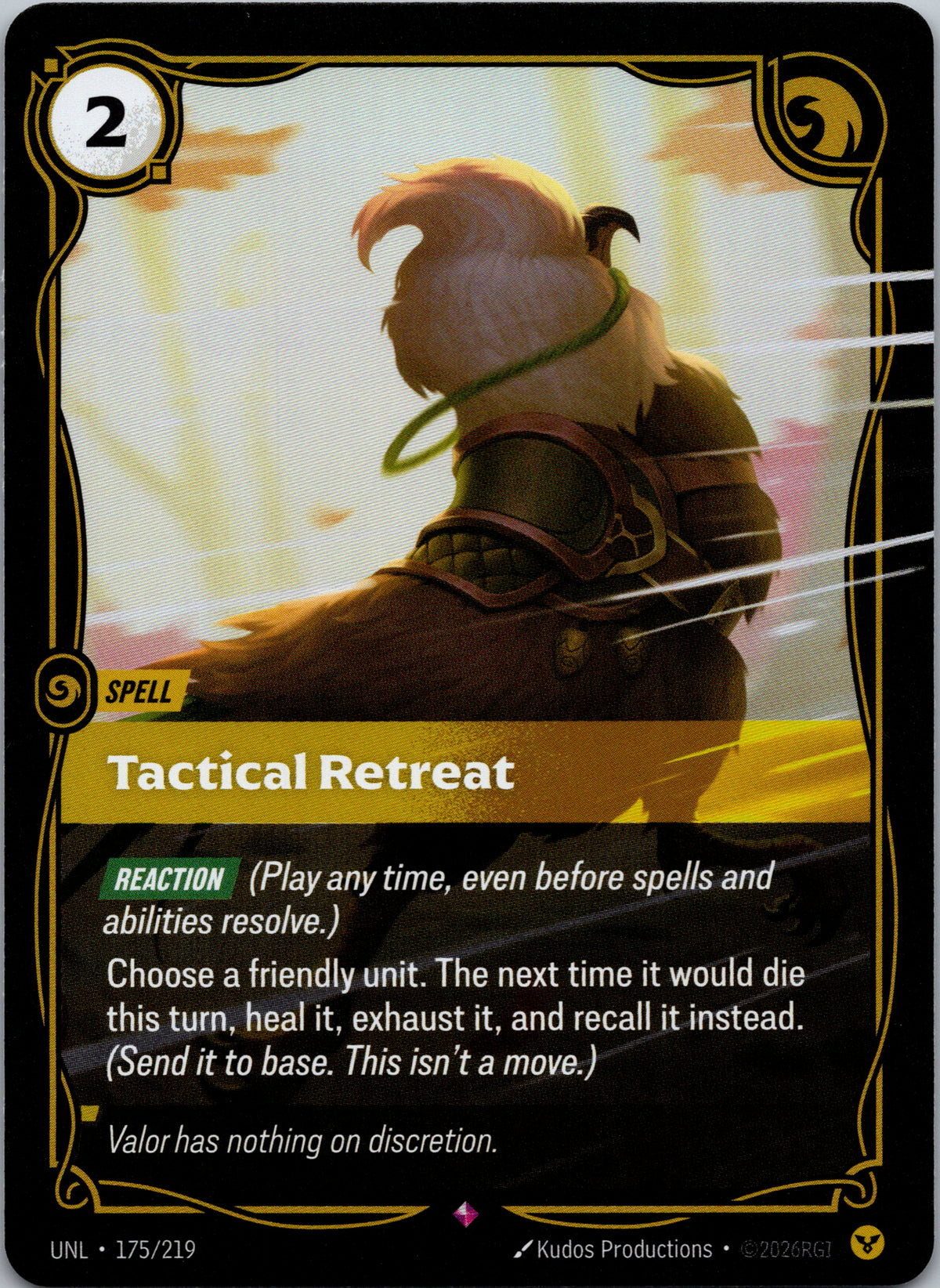 Tactical Retreat - front