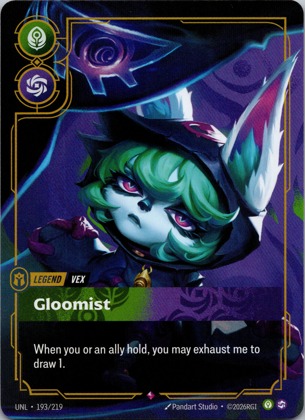 Vex - Gloomist - front