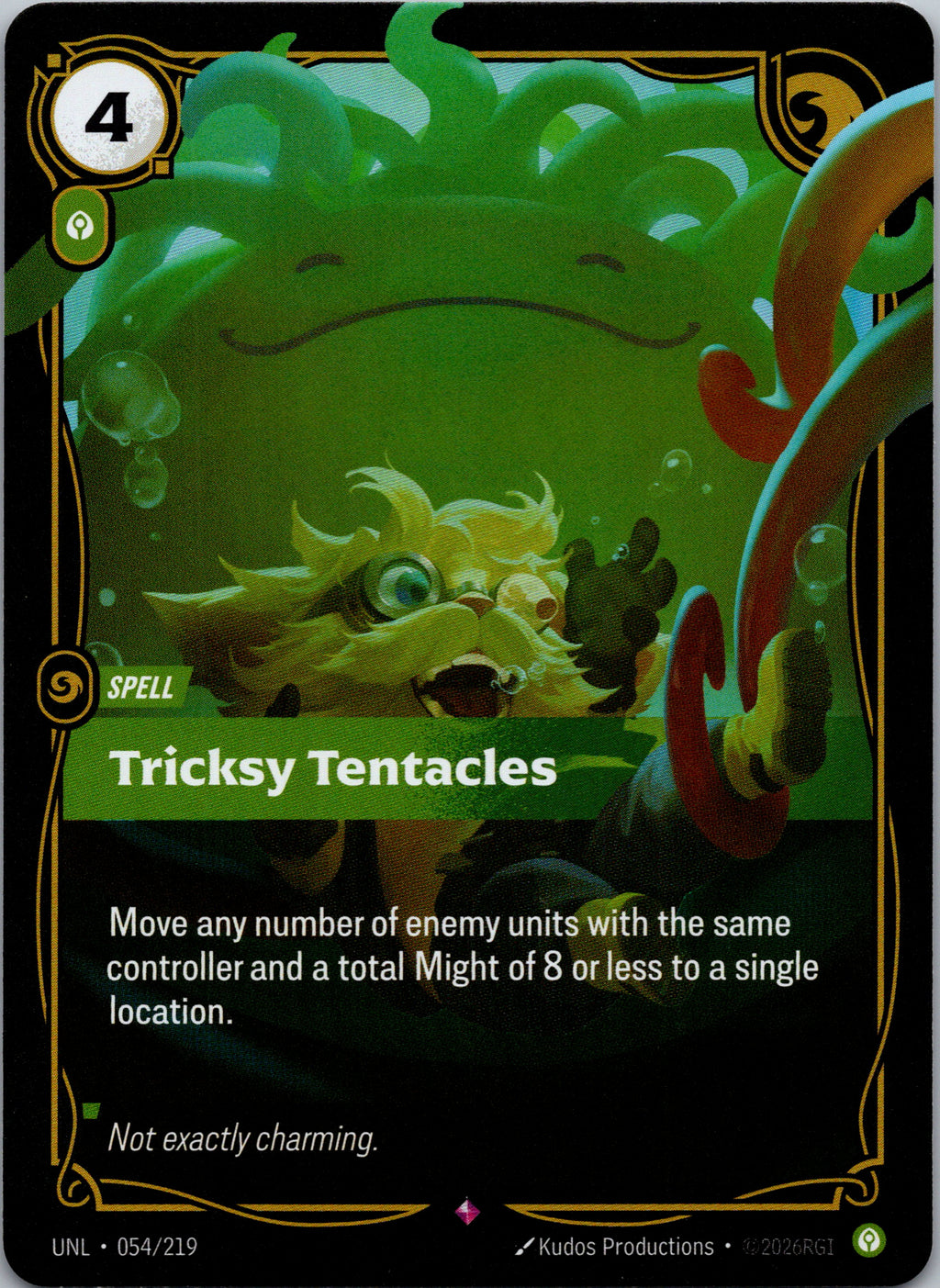 Tricksy Tentacles - front
