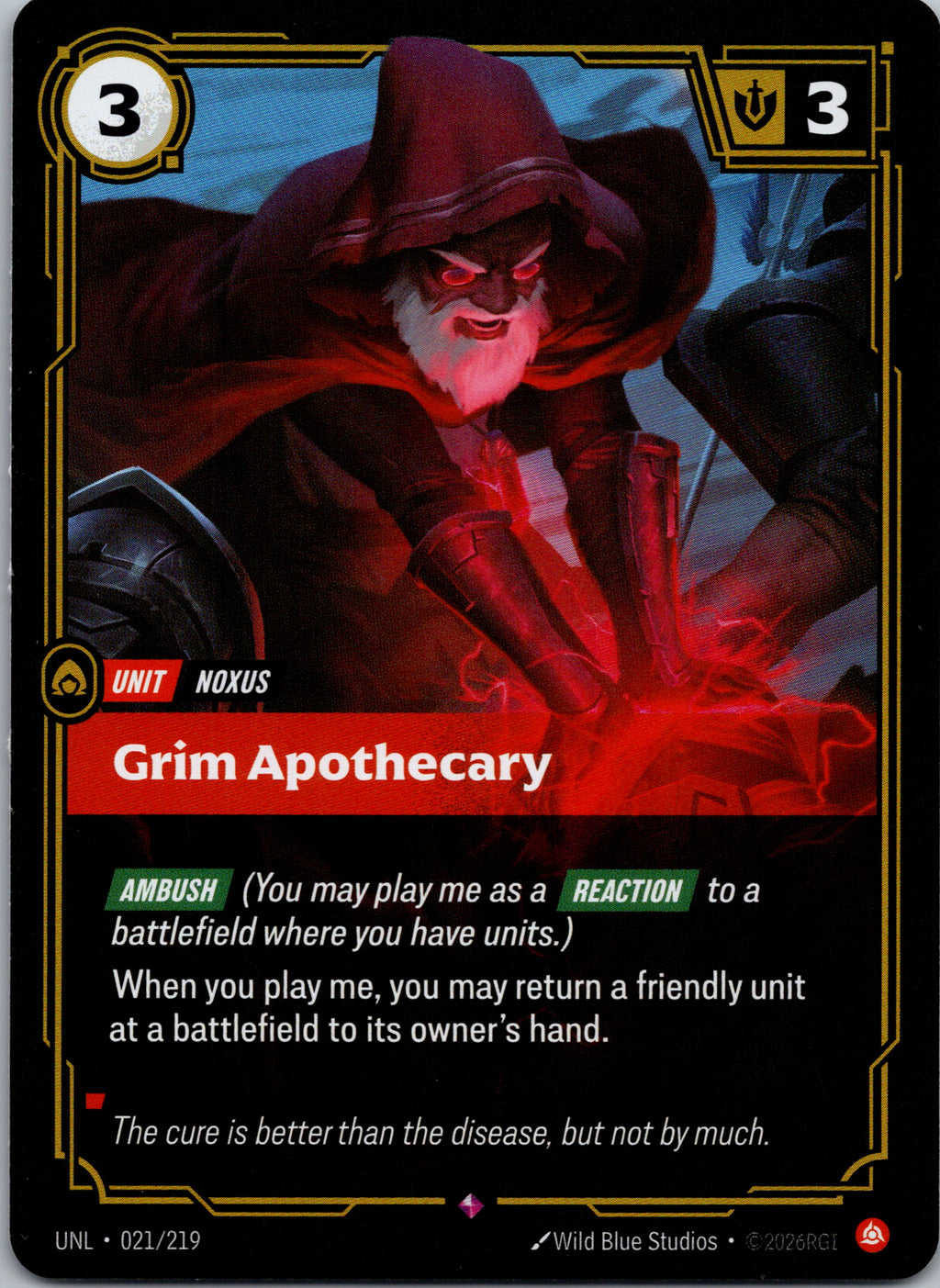 Grim Apothecary - front