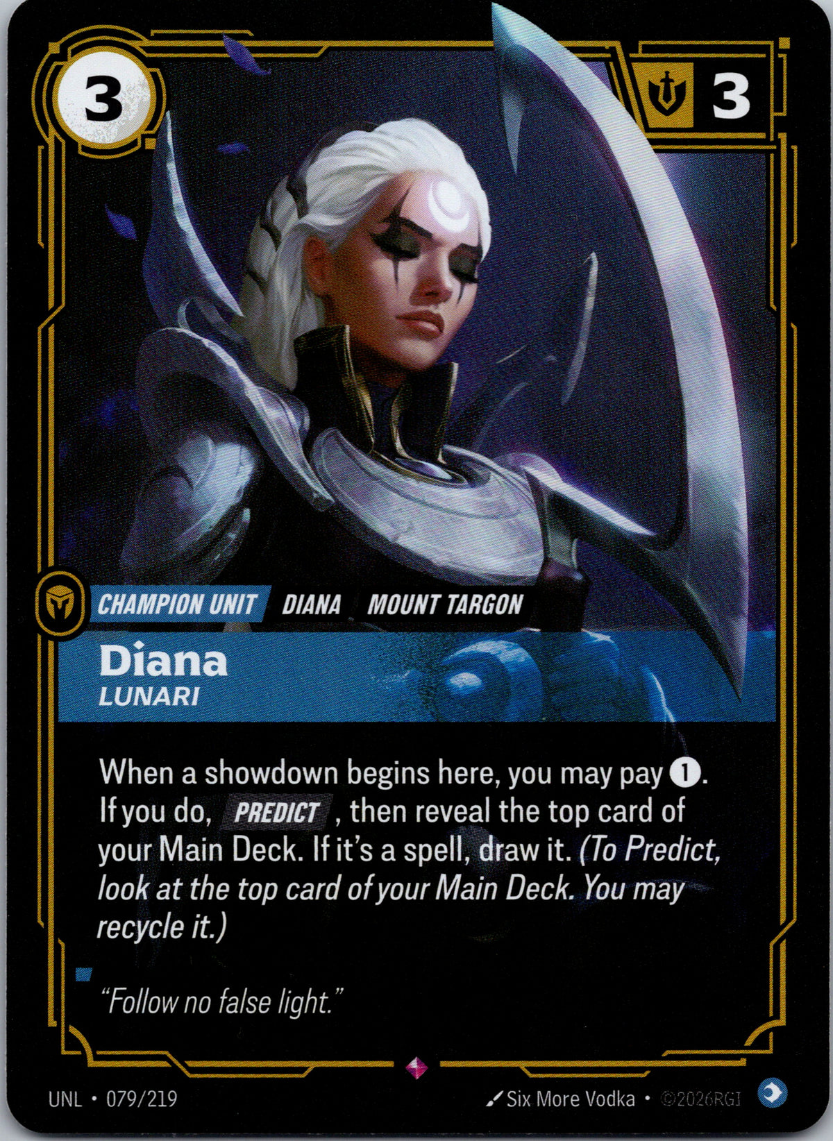 Diana - Lunari - front