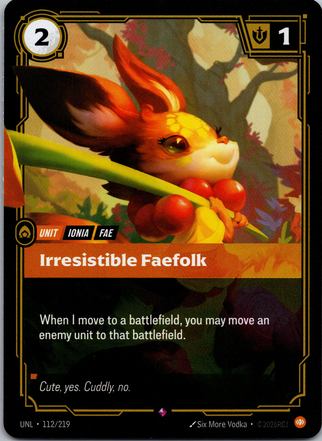 Irresistible Faefolk - front