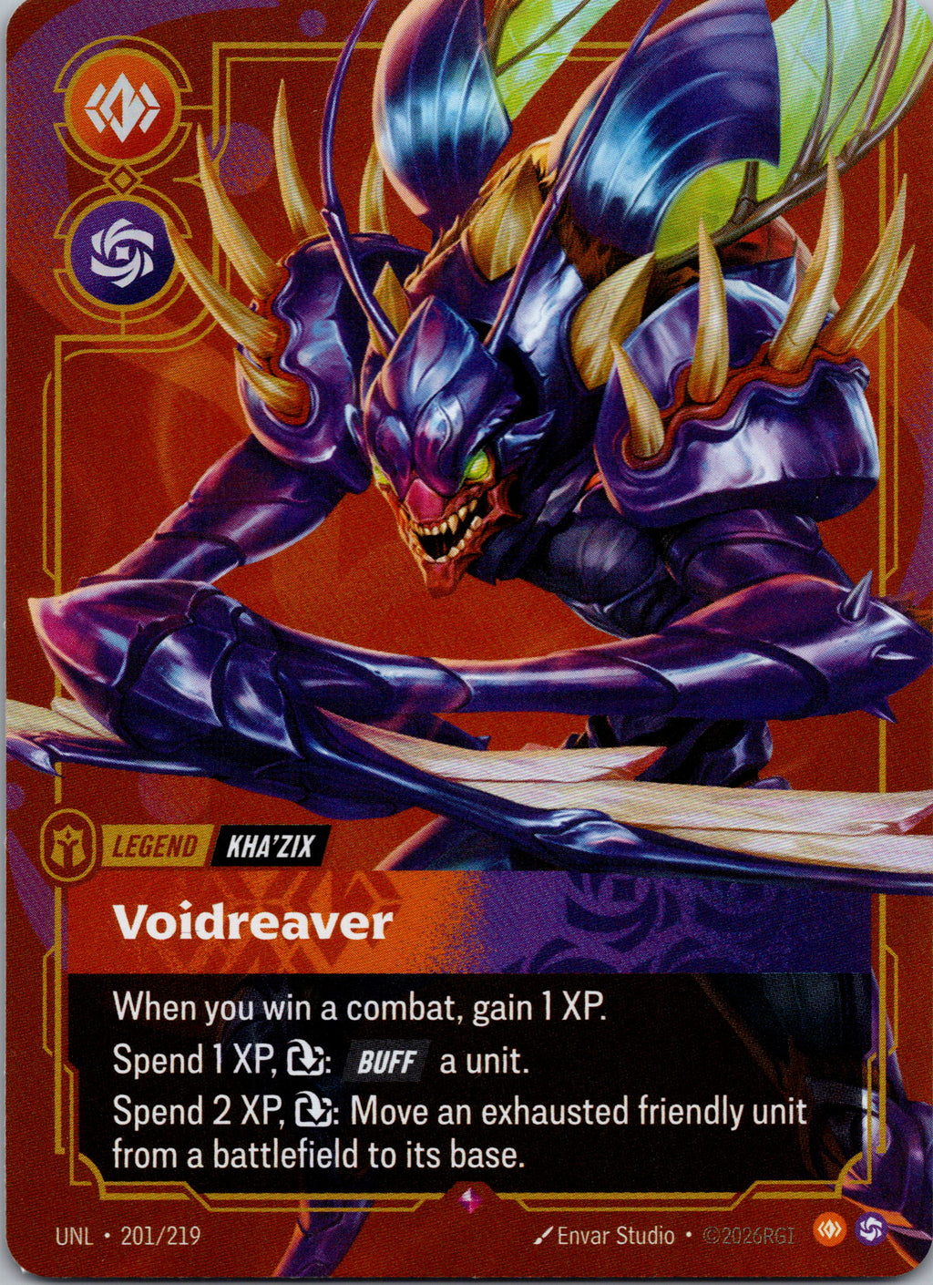 Kha'Zix - Voidreaver - front