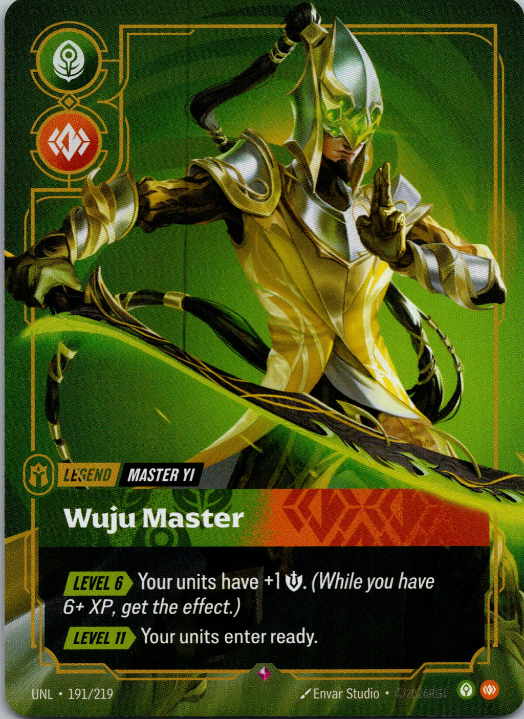 Master Yi - Wuju Master - front