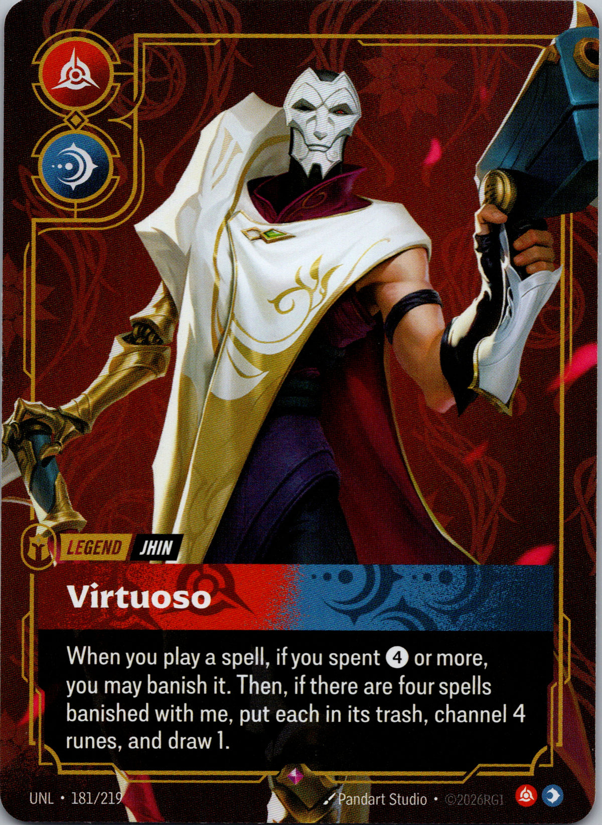 Jhin - Virtuoso - front