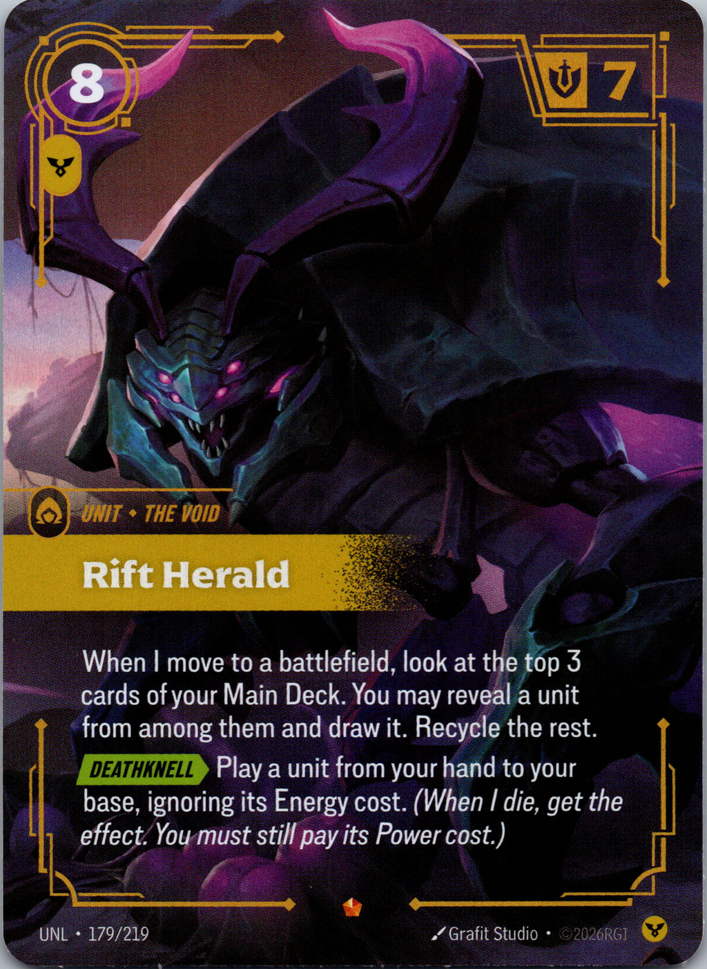 Rift Herald - front