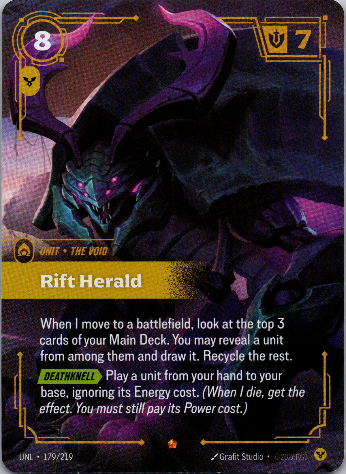 Rift Herald - front