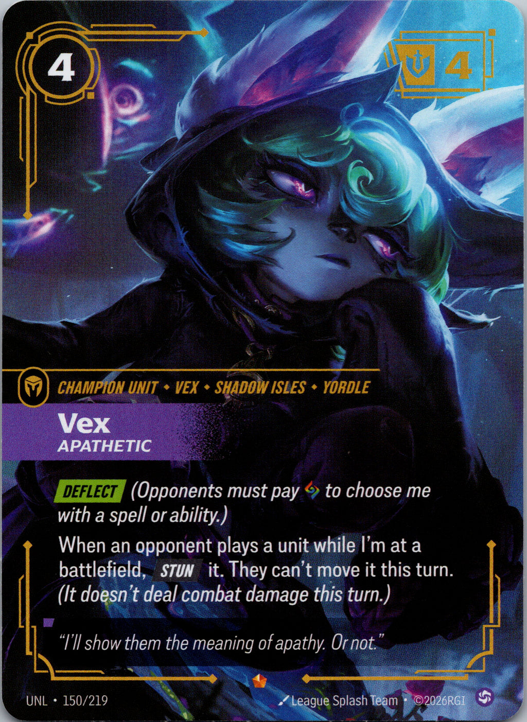 Vex - Apathetic - front