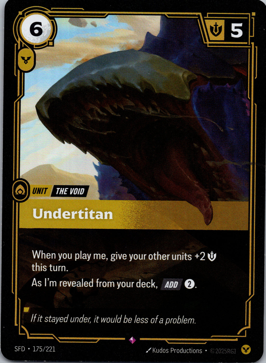 Undertitan - front
