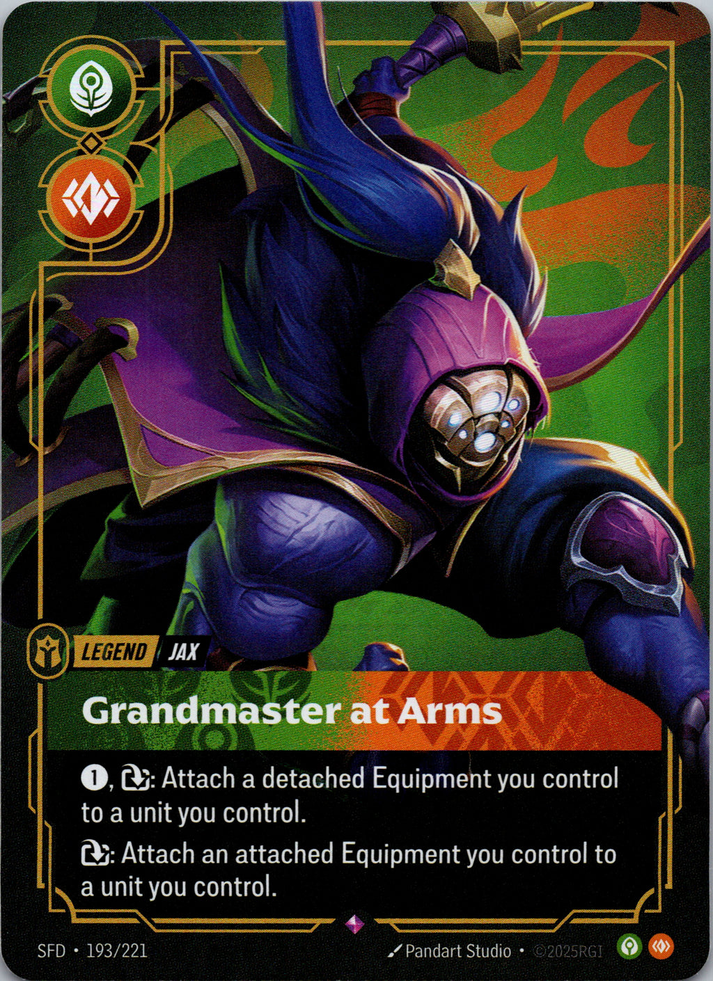 Jax - Grandmaster At Arms - front