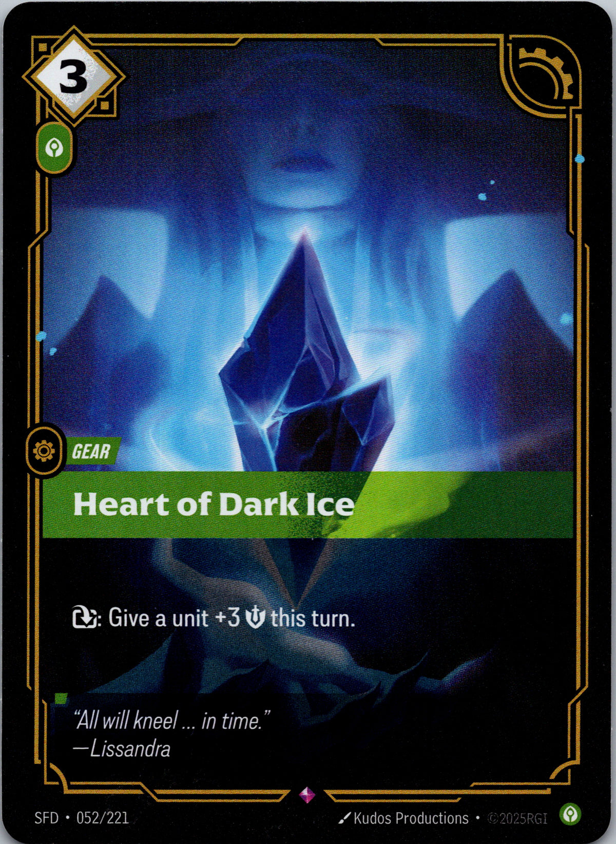 Heart of Dark Ice - front