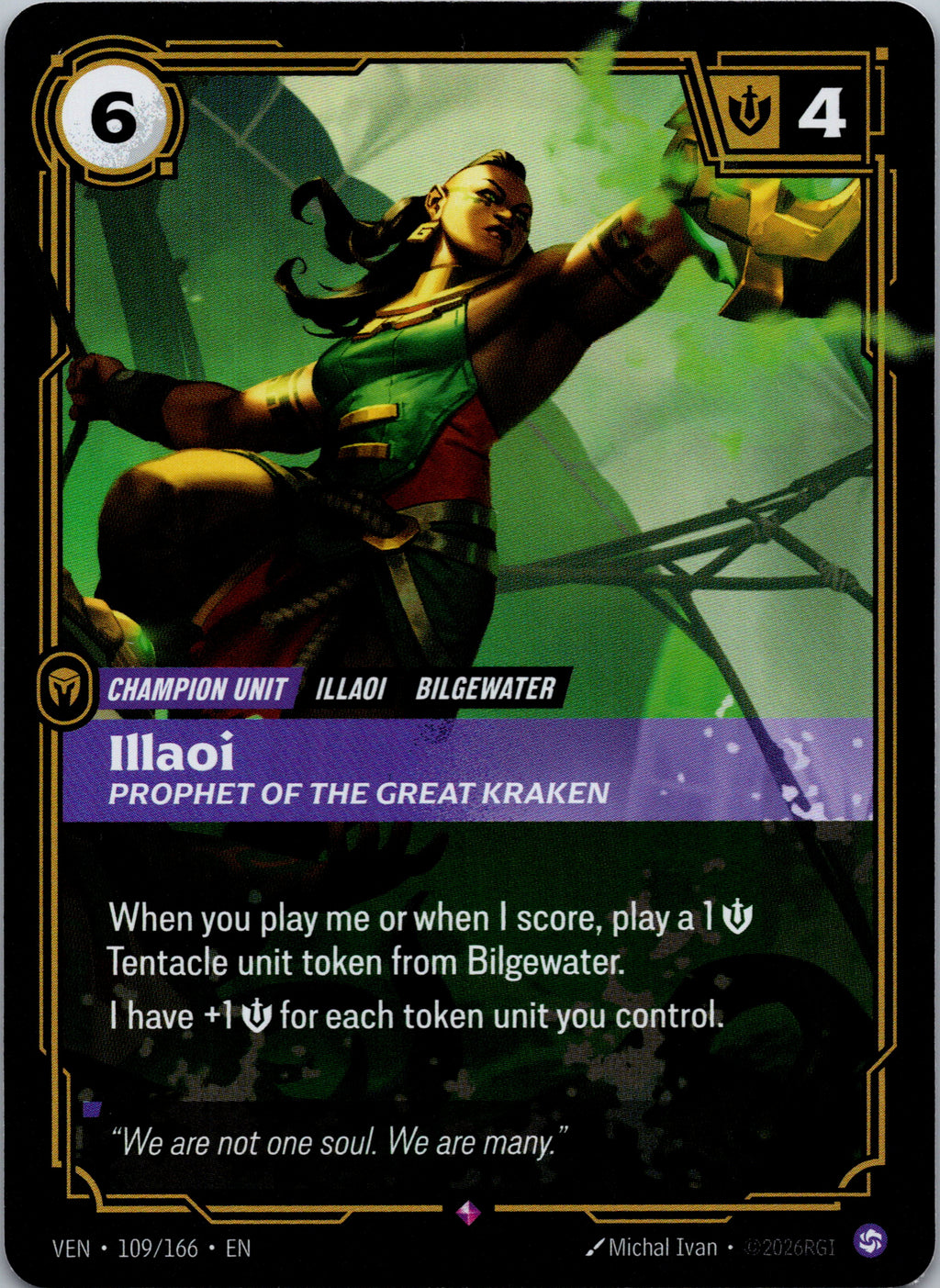 Illaoi, Prophet of the Great Kraken - front