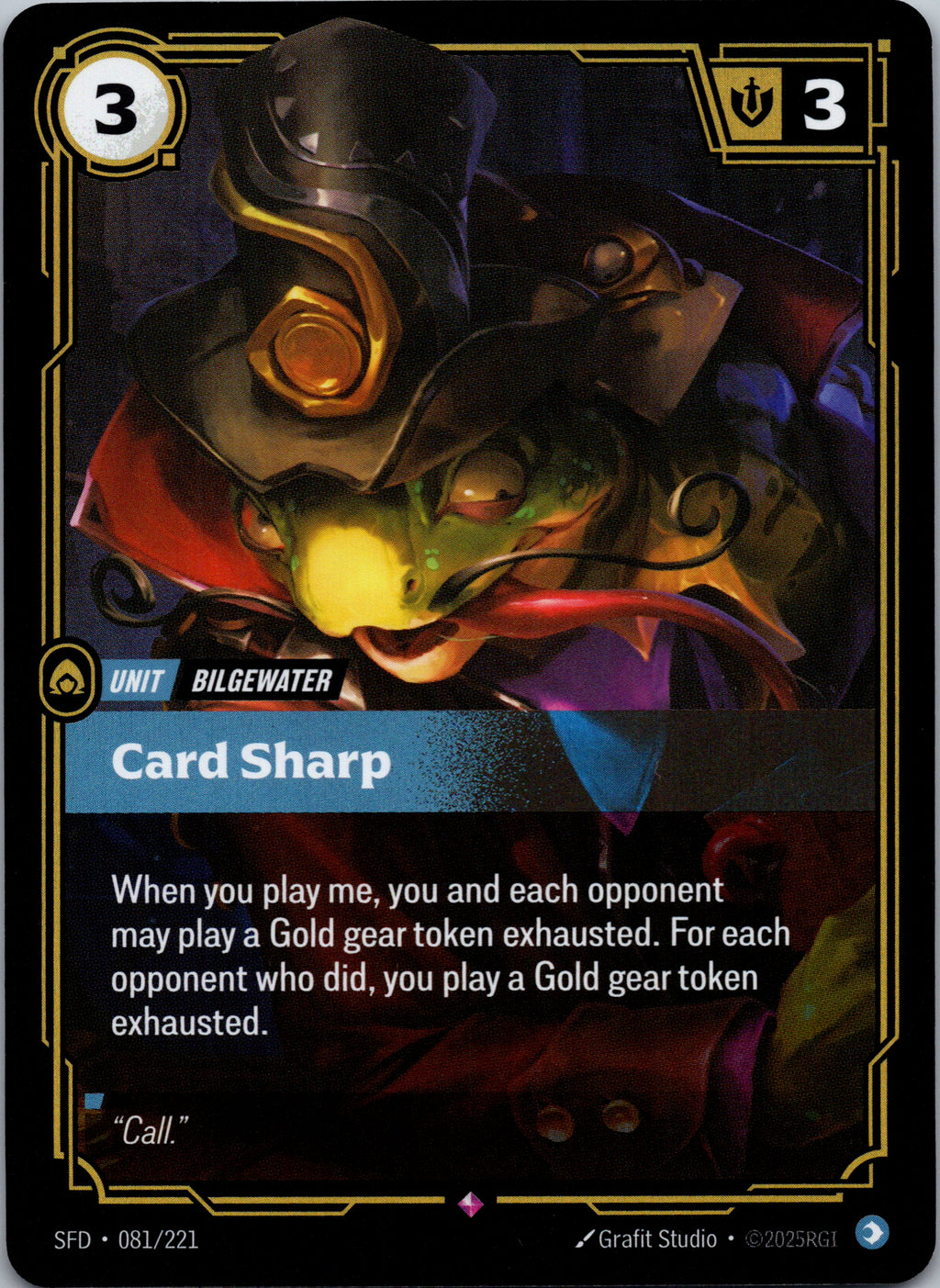 Card Sharp - front