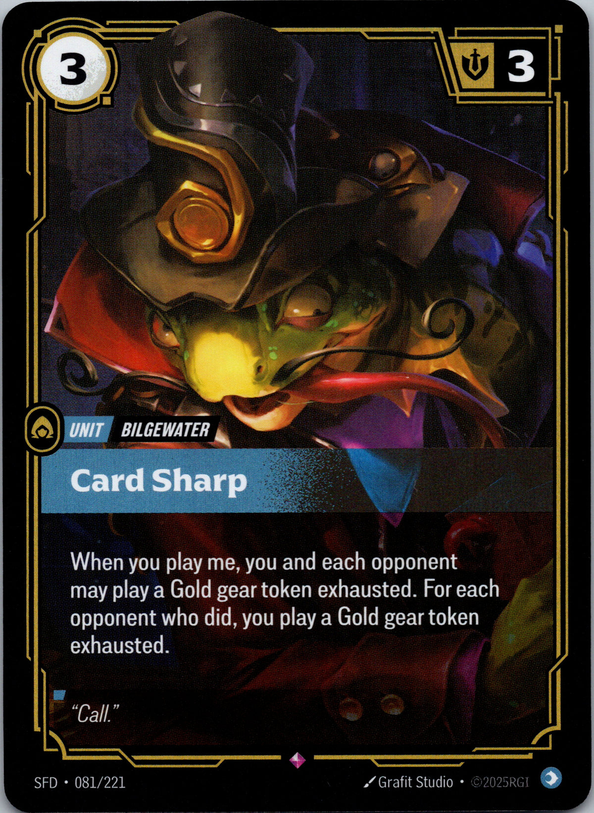 Card Sharp - front