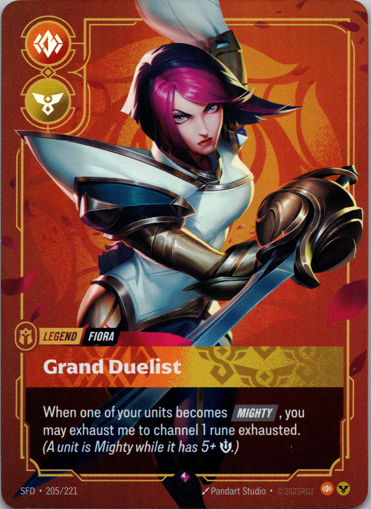 Fiora - Grand Duelist - front