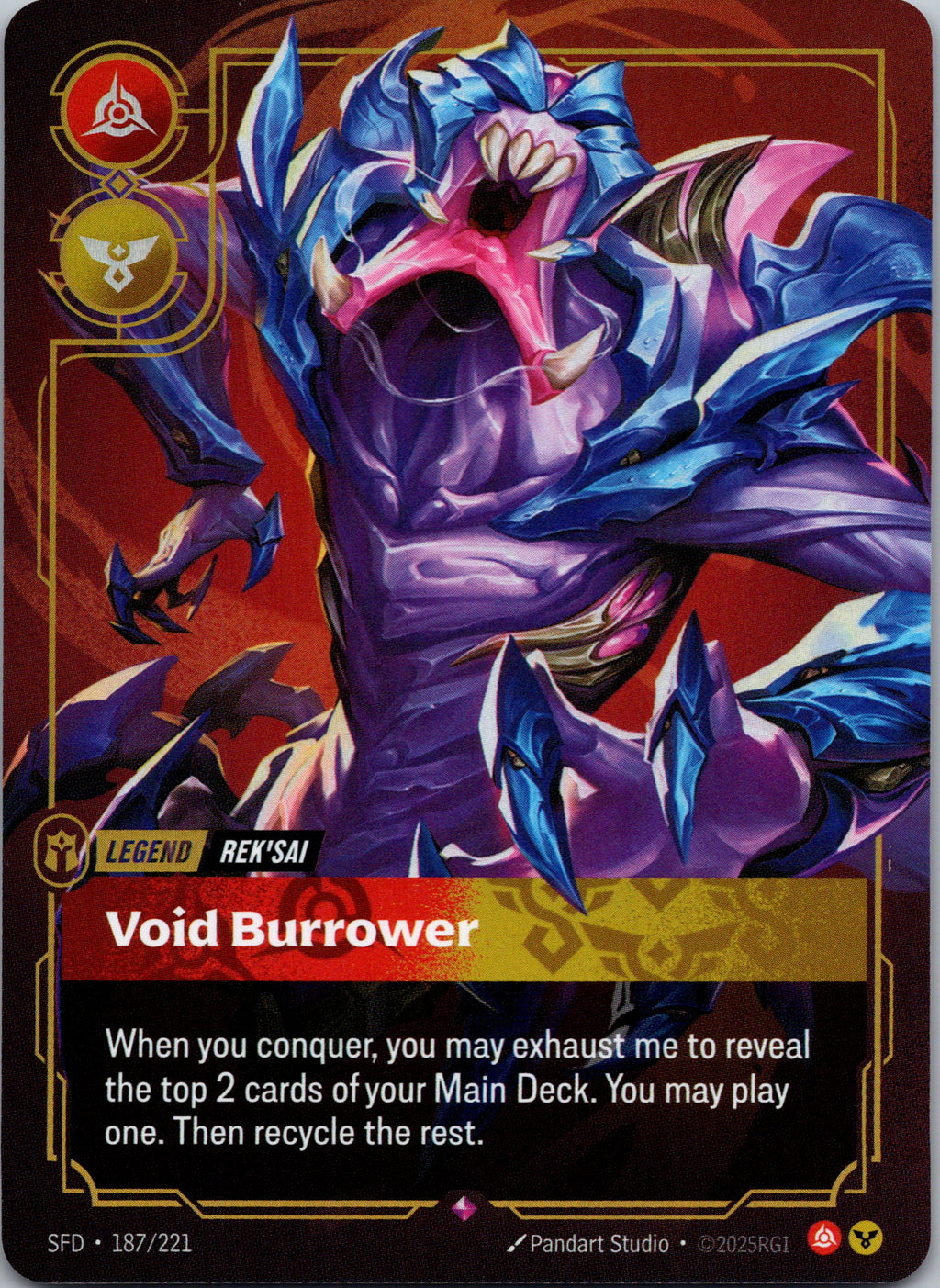 Rek'sai - Void Burrower - front