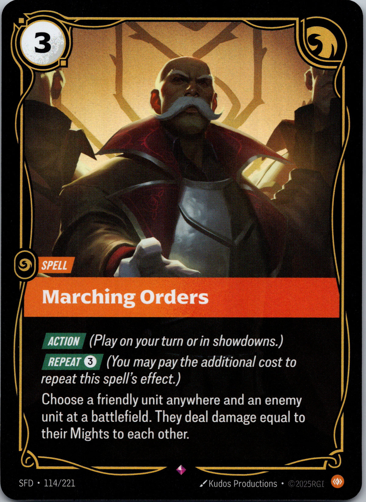 Marching Orders - front