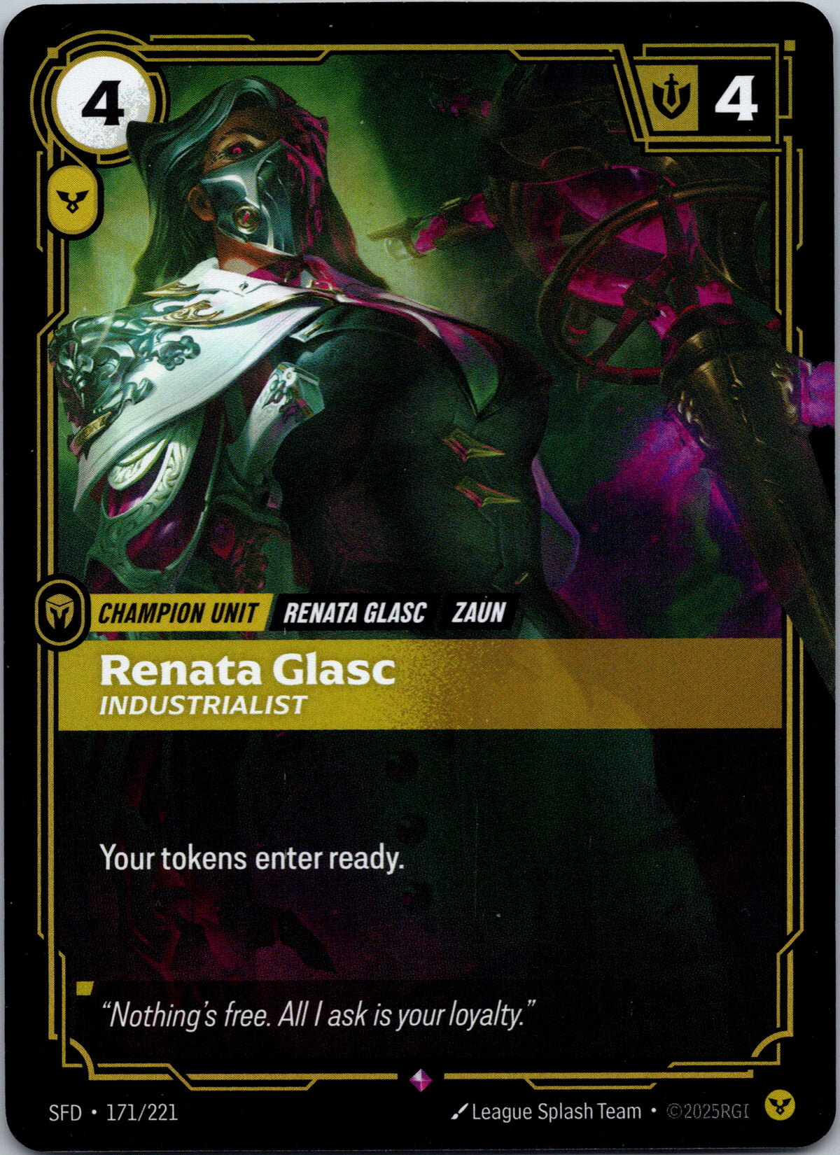 Renata Glasc - Industrialist - front
