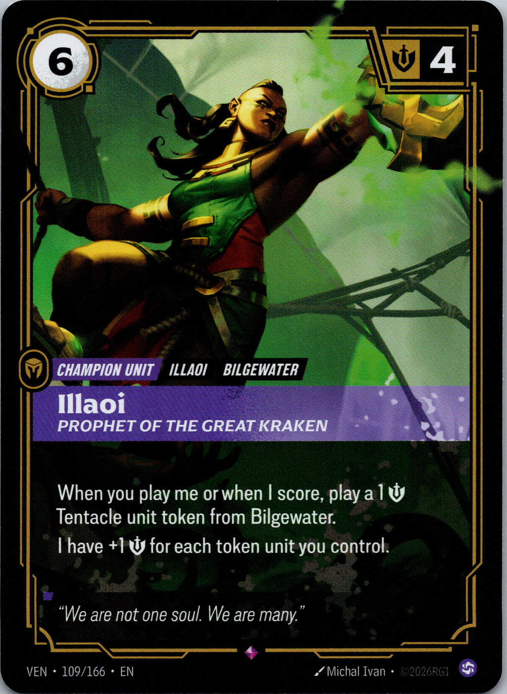 Illaoi, Prophet of the Great Kraken - front