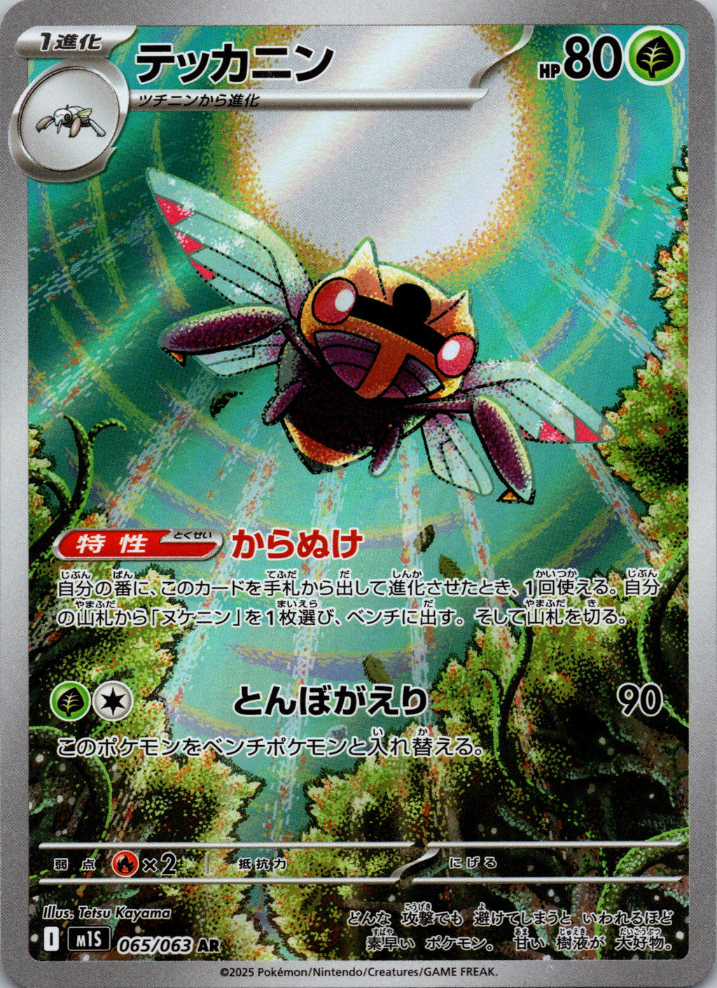 Ninjask - front