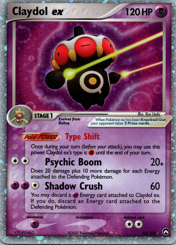 Claydol ex - front