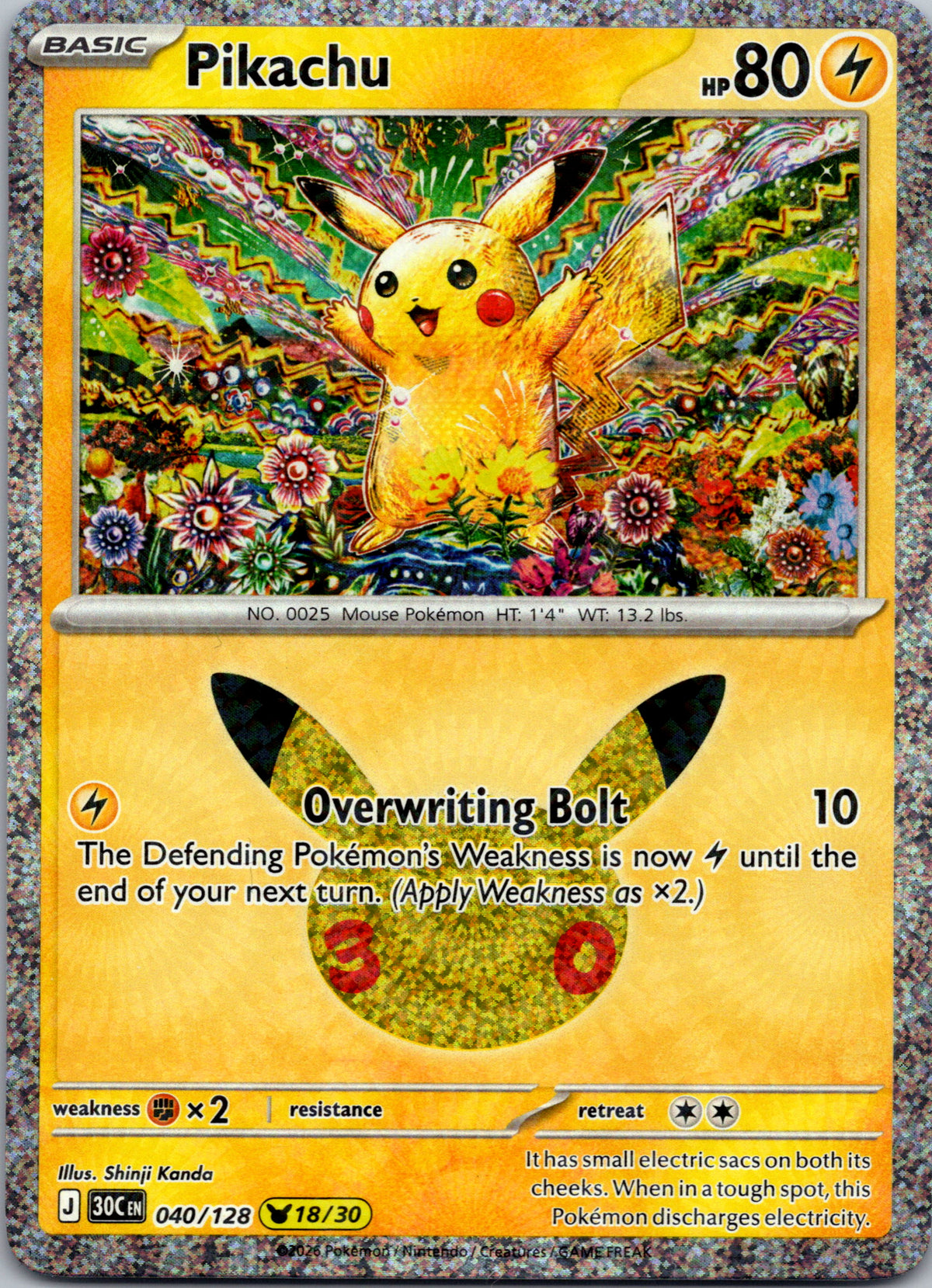 Pikachu - front