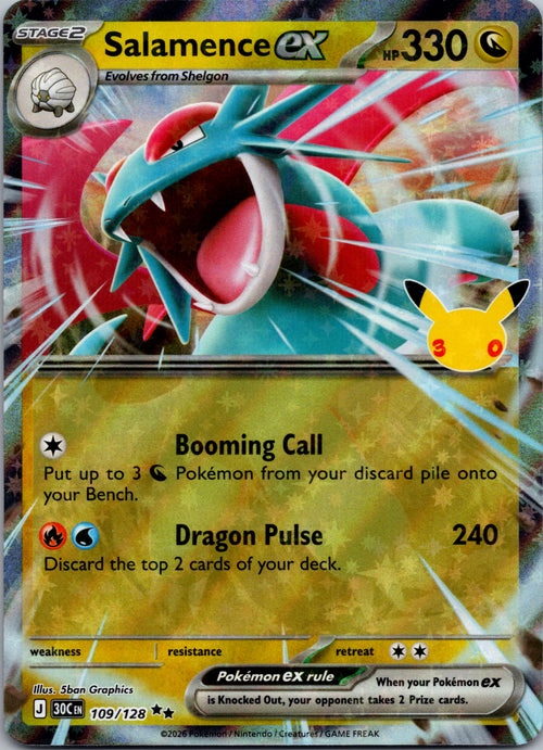 Salamence ex - front