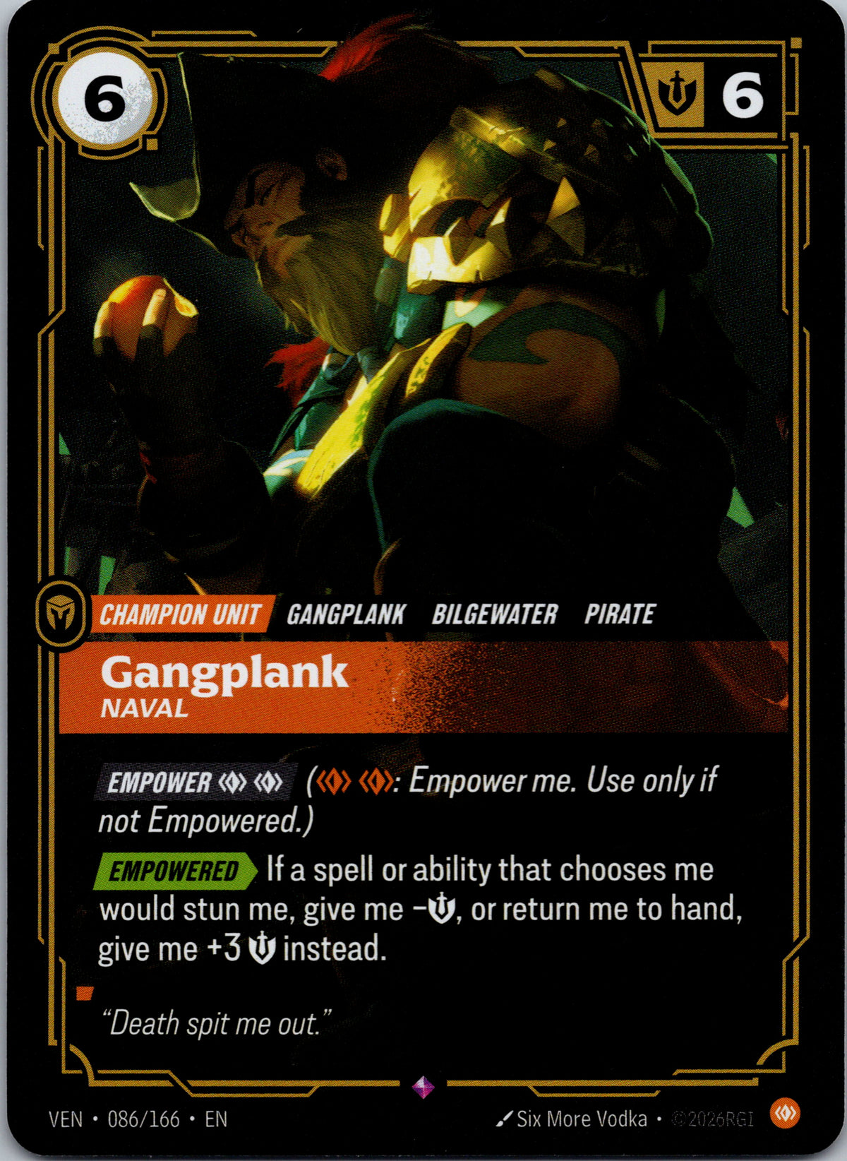 Gangplank, Naval - front