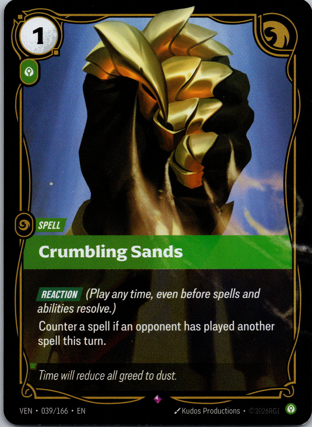 Crumbling Sands - front