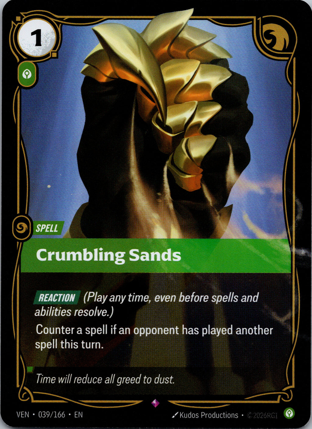Crumbling Sands - front