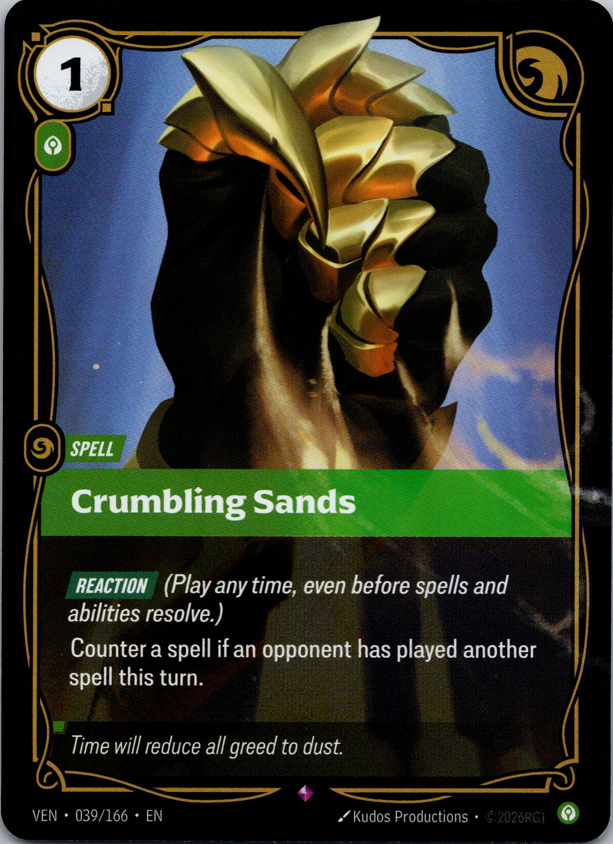 Crumbling Sands - front