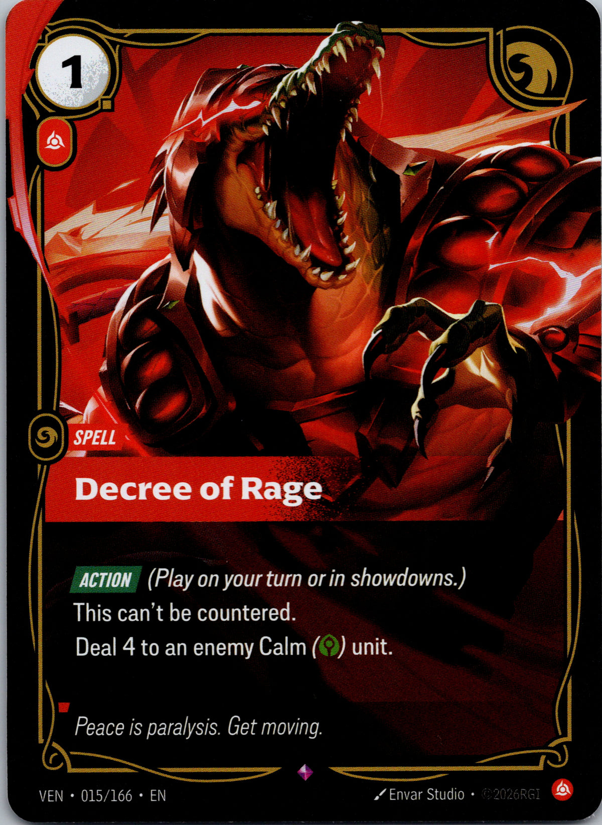Decree of Rage - front