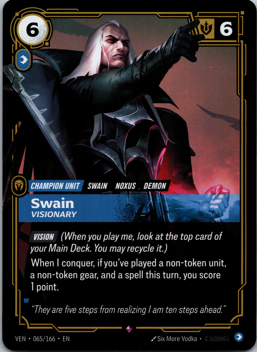 Swain, Visionary - front