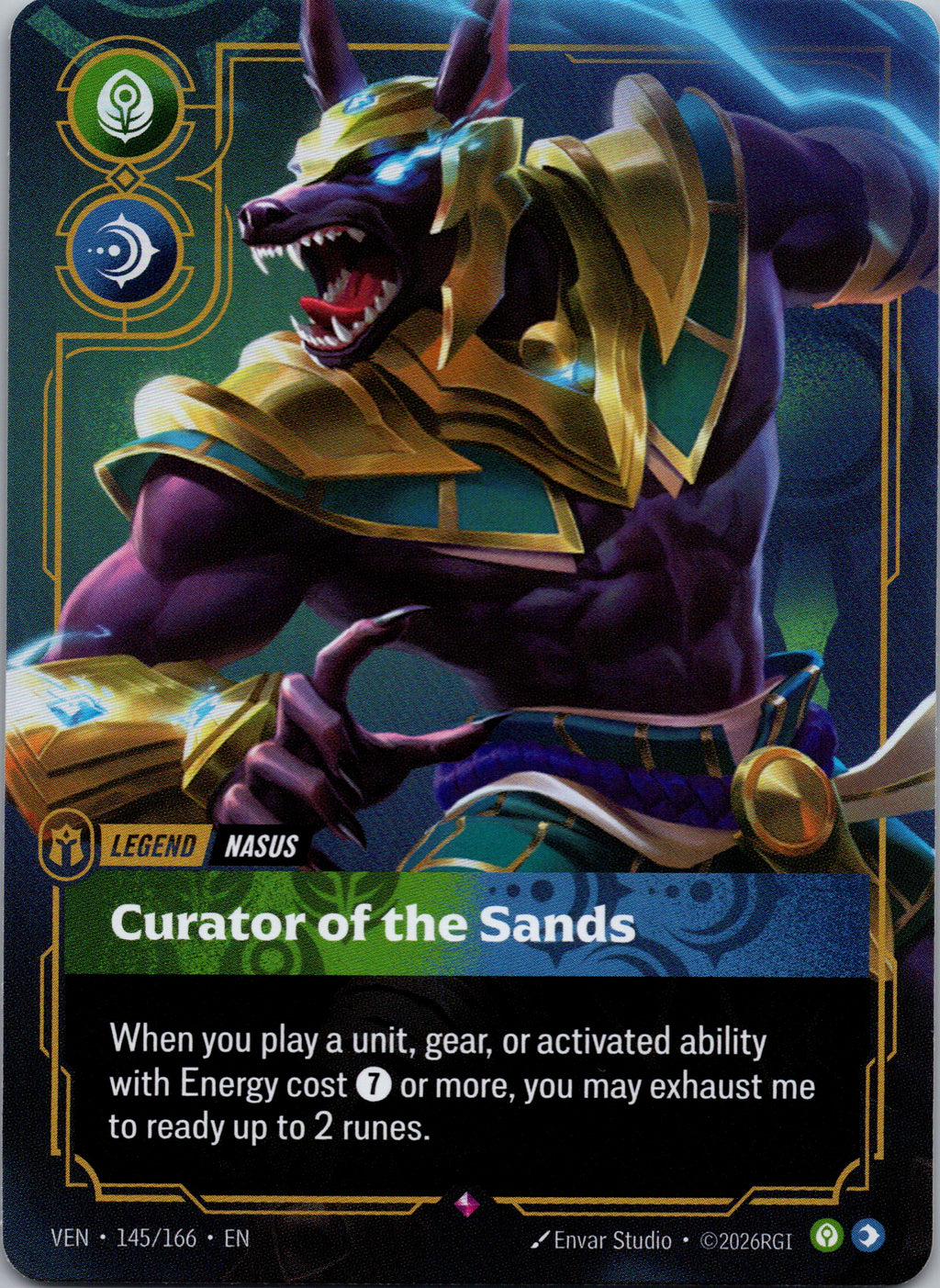 Curator of the Sands - front