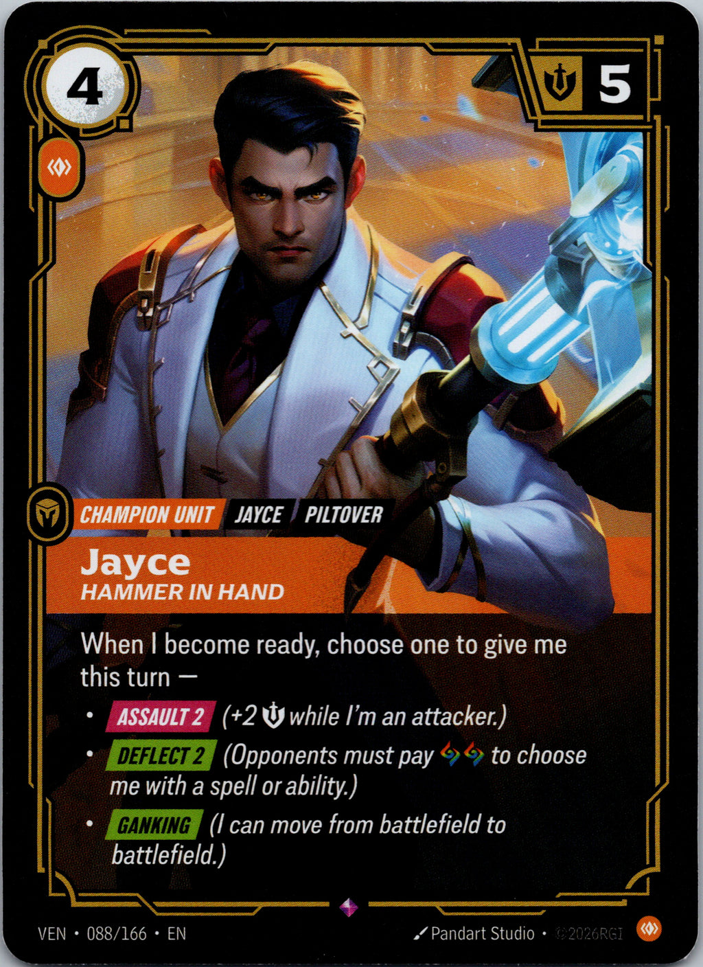 Jayce, Hammer in Hand - front