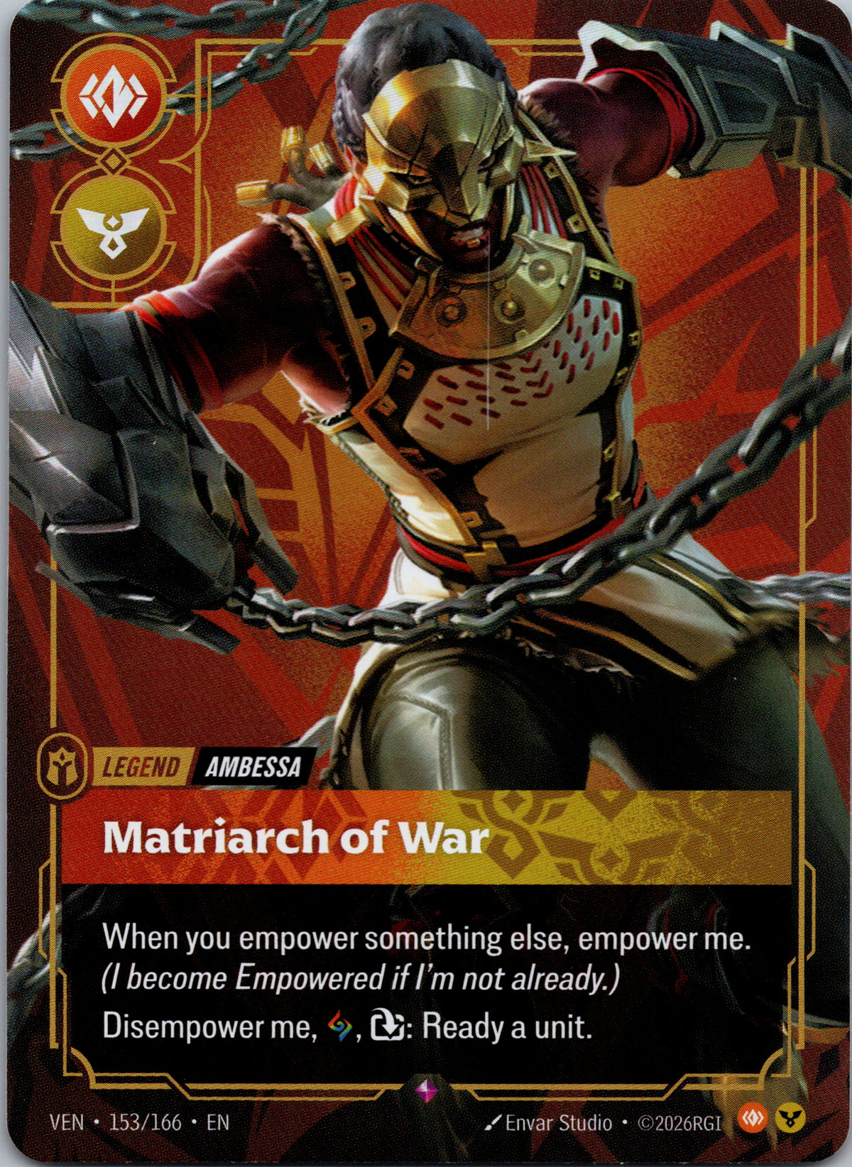 Ambessa - Matriarch of War - front