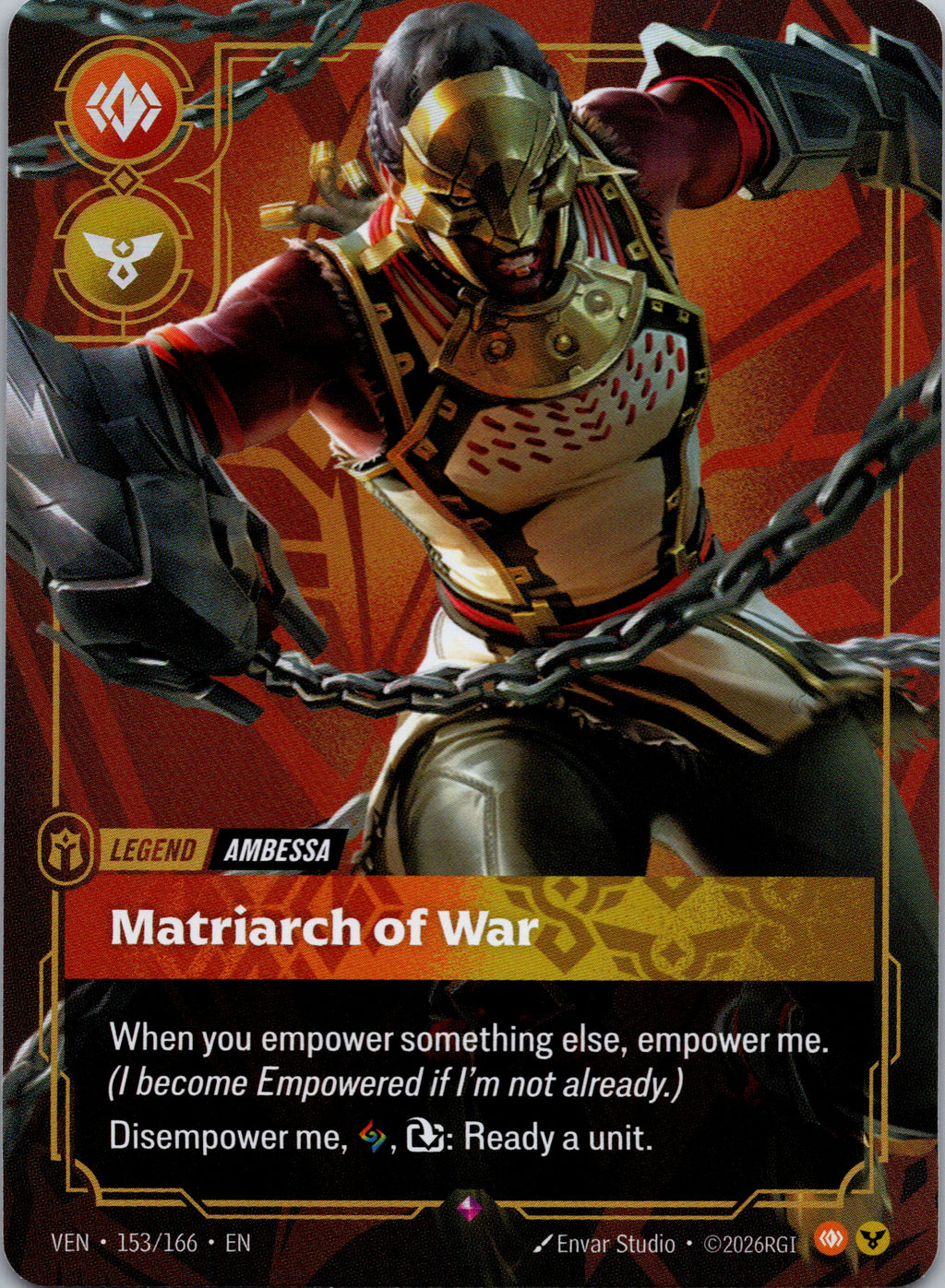 Ambessa - Matriarch of War - front