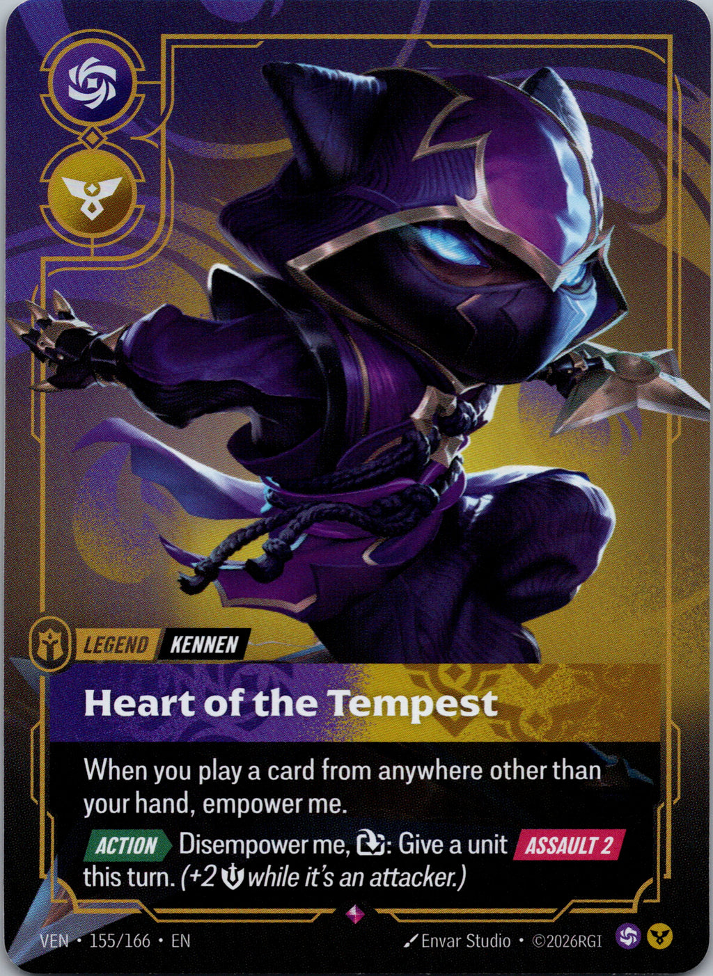 Kennen - Heart of the Tempest - front