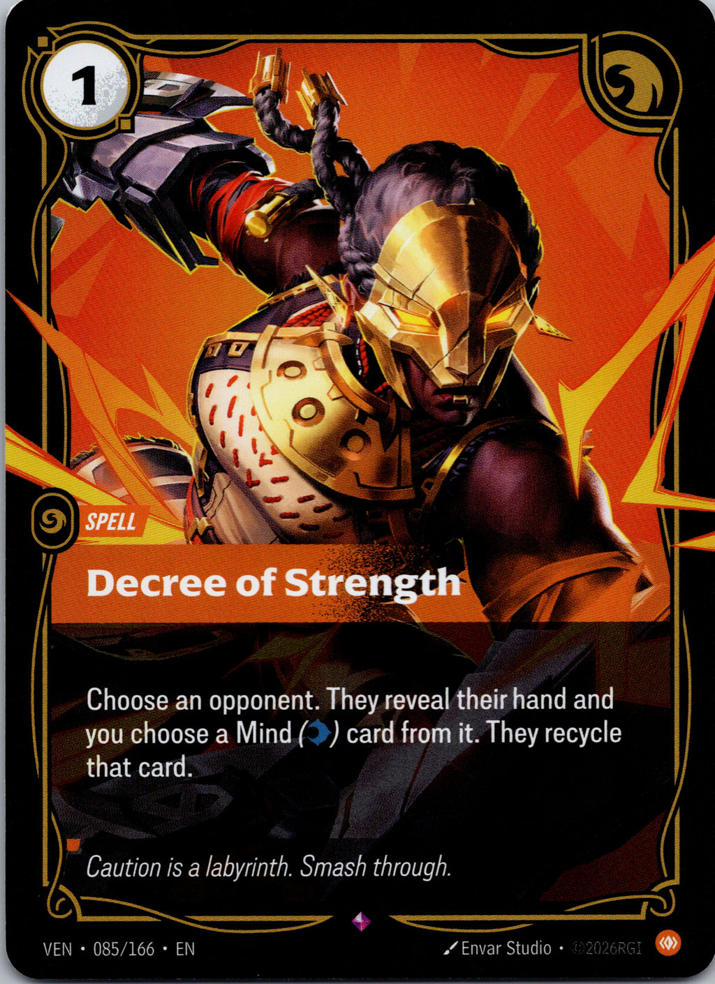 Decree of Strength - front