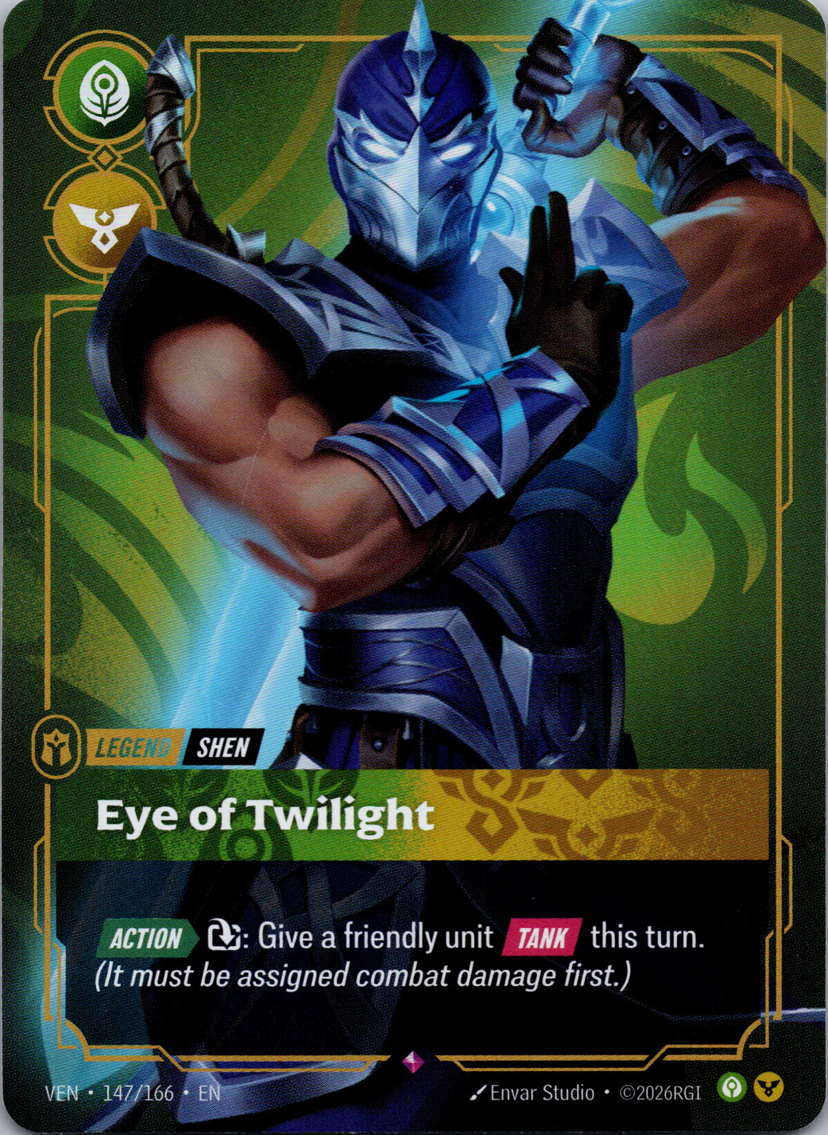 Shen - Eye of Twilight - front