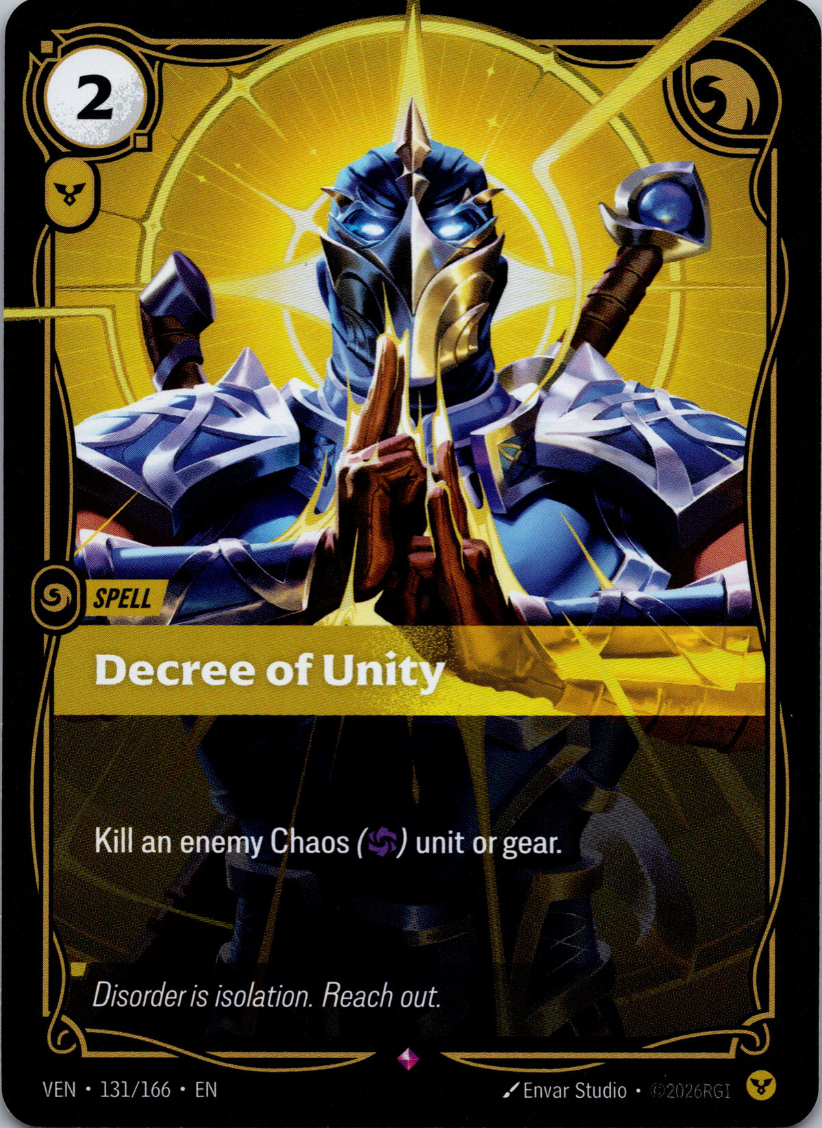 Decree of Unity - front