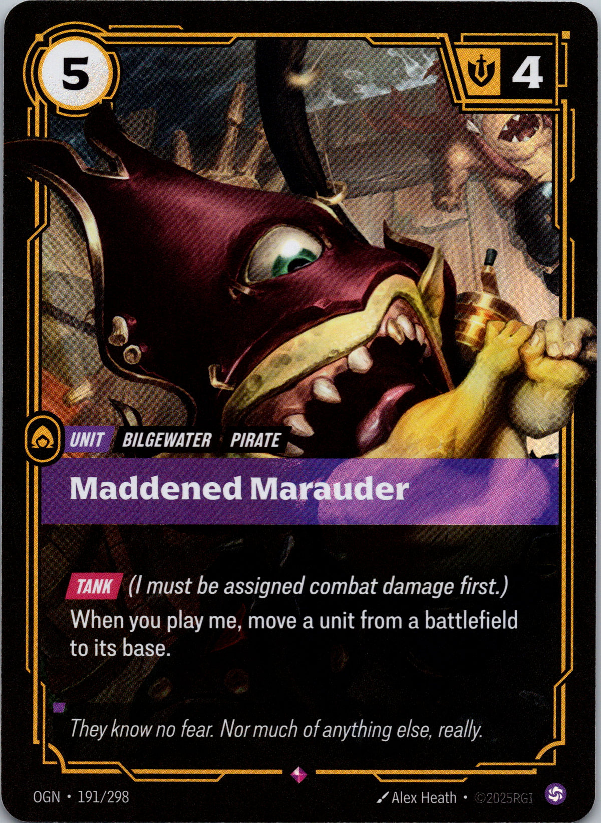 Maddened Marauder - front